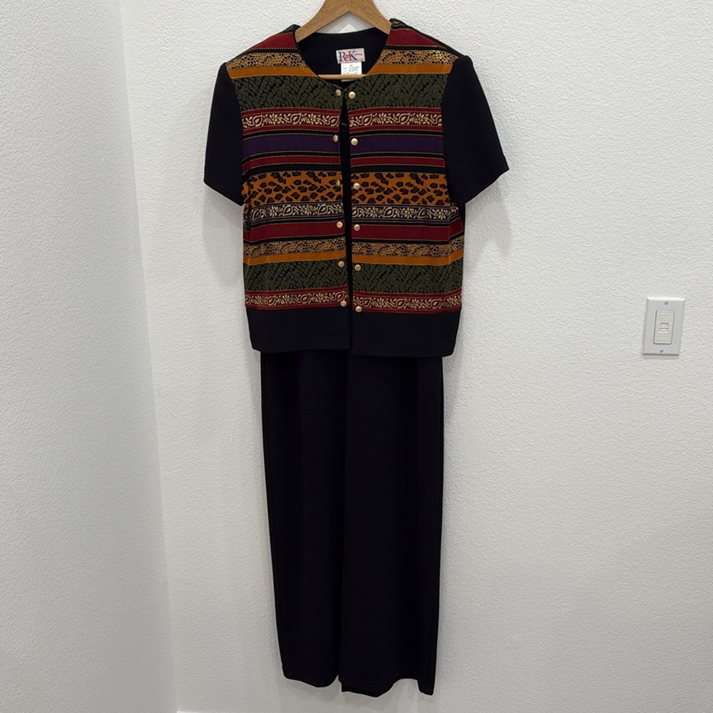 R&K Originals Black Dress and Jacket
